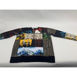 Men's Jeff Staple NWT Long Sleeve All Over Print Sweatshirt Size L